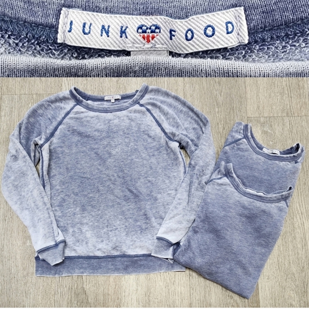 NEW Sweatshirts Mineral washed Worn Style